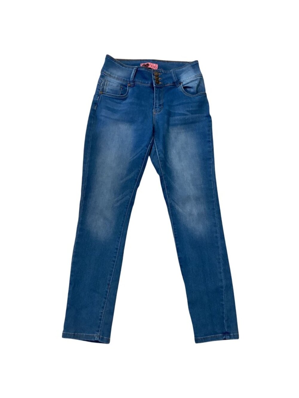 Wave Jeans Women's Cotton Poly Blend Size 9-28X29 Slim Leg Denim Jeans Pre-Owned